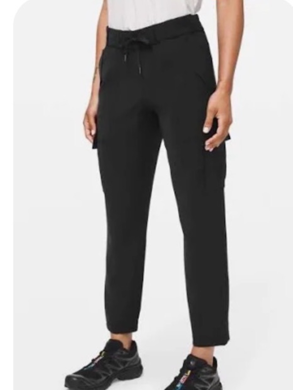 lululemon athletica Ready Set Black Cargo Pants